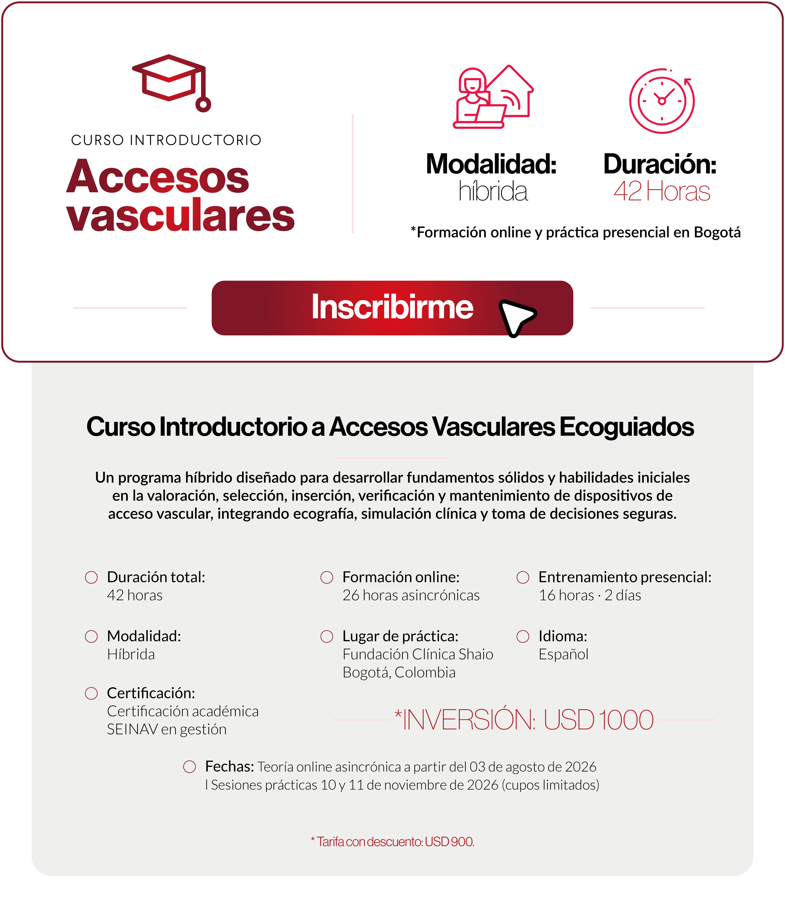 Curso de accesos vasculares